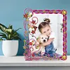 DIY Special Shape Diamond Painting Creative Flower Art Photo Frame Kit