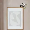 (US Local)Panda Diamond Painting Art Door Right Angle Sign for Indoor Outdoor Wall