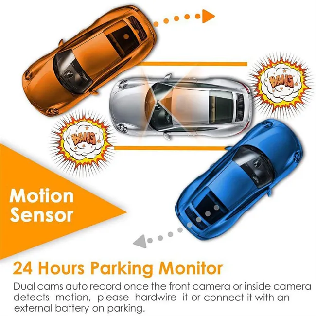 Garlaven 1080P Wide Angle Dash Cam Video Recorder