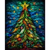 Christmas Tree - 14CT Stamped Cross Stitch 40*50cm/15.75*19.69in