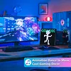 Smart Pixel Display, Programmable 32 x 32 LED Pixel Art Photo Frame APP Controlled Digital Clock Programmable Text Pattern Animation Wall Mount/Desktop Mount for Christmas Game Room Home Office Decoration