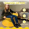 [US Local Warehouse] 360 Rotating Gyro Spun Chair for Kids PE Rotating Sensory Seat Swivel Gyro Chair for Backyard Fun and Outdoor Play Playground or Mall