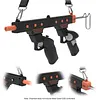 VR Gun Stock Compatible for Meta Quest 3S/3 Accessories VR Controller Stock Rifle Adapter with Shoulder Strap Enhance Real Feeling and Stability