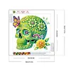 Diamond Painting-DIY Crystal Rhinestone Skull and Butterfly