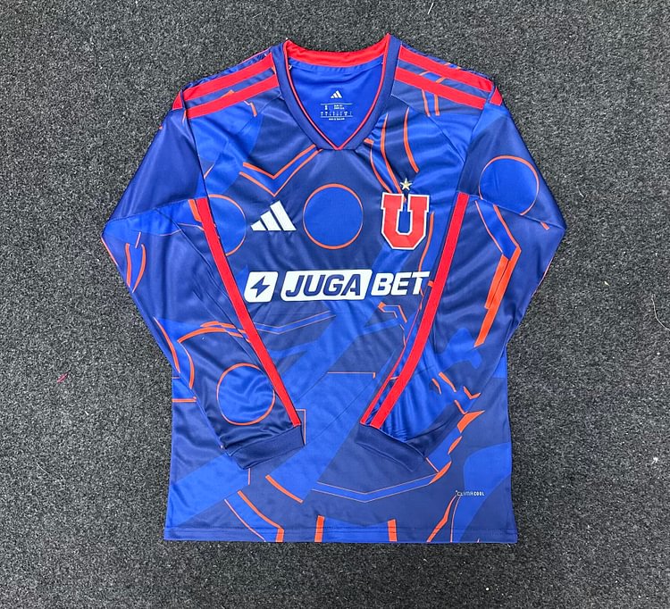 2026-27 Universidad de Chile Home Long-Sleeve Jersey - Fan Edition