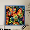 Butterfly - Full Embroidery 9 CT Stamped Cross Stitch Bead Embroidery - 40*40CM
