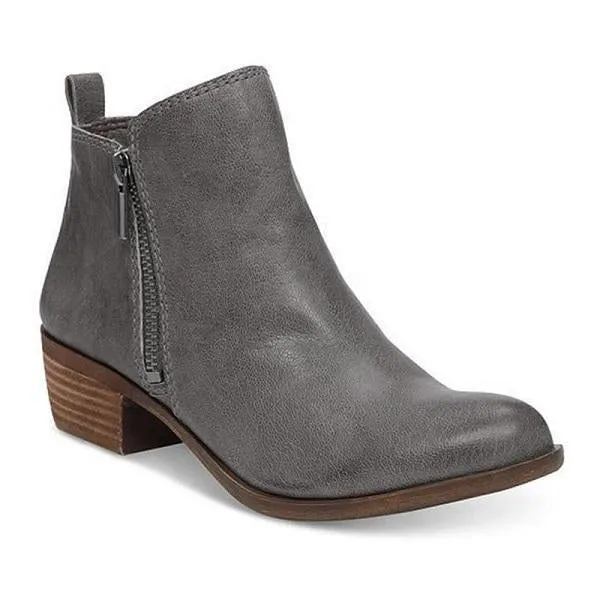 Leather Suede Vintage Boots