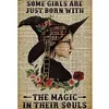 Witch Books-11CT Stamped Cross Stitch 40*60cm/15.75*23.62in(Big Size)
