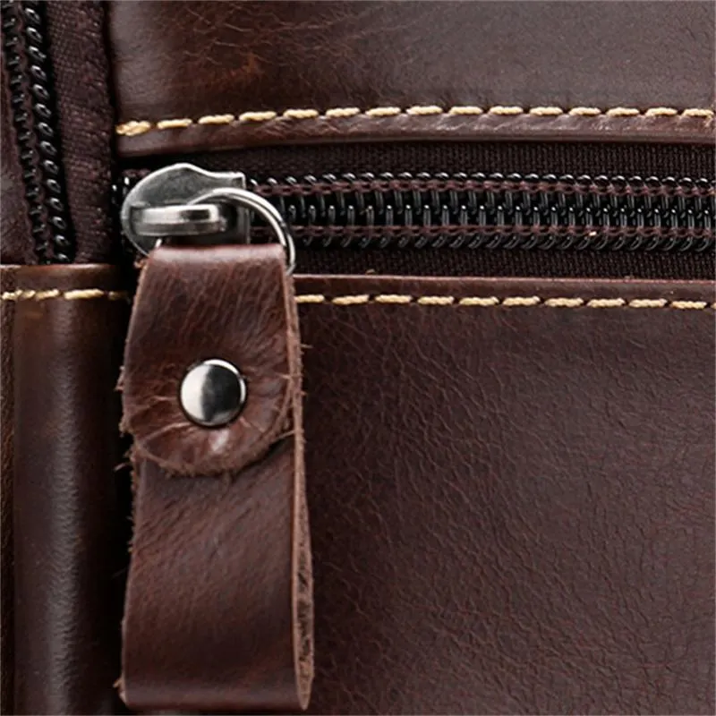 High Quality Top Layer Leather Handbag Multifunctional Crossbody Bag