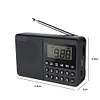 FM AM SW Stereo Radio Speaker 2 Antenna 2.1 Channel Full Band MP3 Player (Red)
