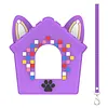 Silicone Carrying Case with Lanyard Portable Silicone Sleeve Shockproof & Anti Drop for Bitzee Doghouse Electronic Pets Accessories