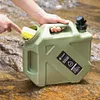 10L Camping Water Jug with Faucet Portable Water Tank for Vehicle Car Camping