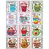 12 months -11CT Stamped Cross Stitch Kit(35*35cm)