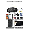 14L Bike Rear Rack Bag Bicycle Trunk Bag Waterproof Hard Shell for MTB Road Bike