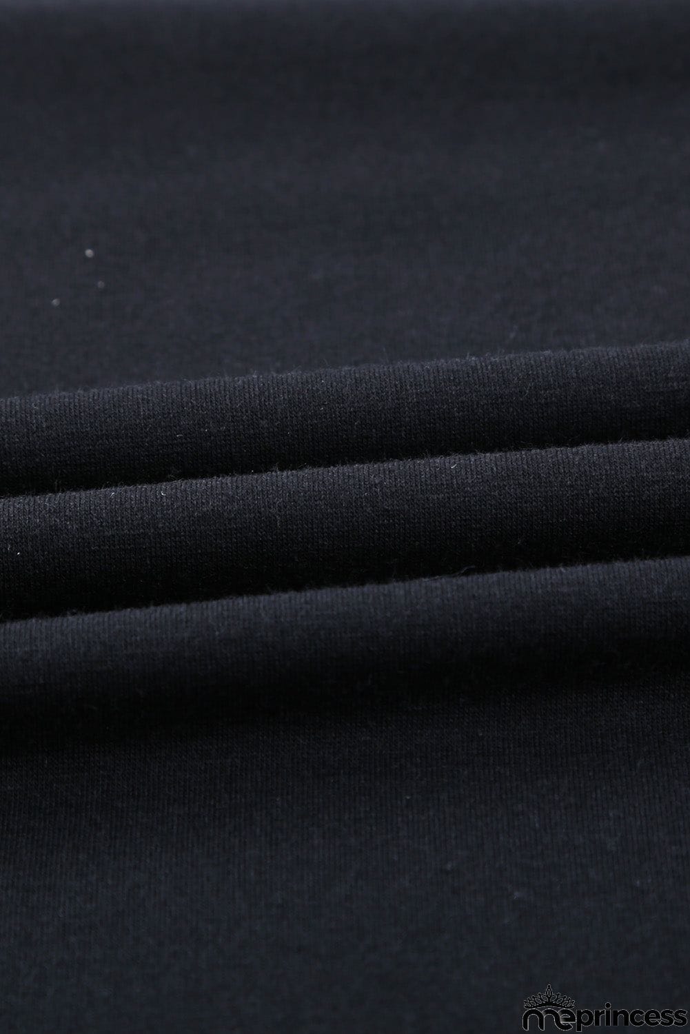 Round Neck Short Sleeve Solid Color Tee