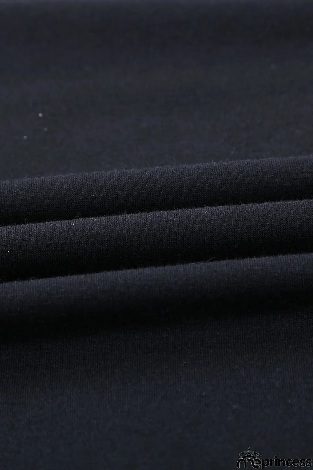 Round Neck Short Sleeve Solid Color Tee