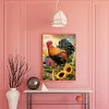 Rooster - Full Round Diamond Painting