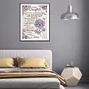 To My Daughter Never Forget I Love You Quotes - Special Shaped Diamond Painting 30*40cm
