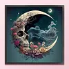 Sukll Moon - 11CT Stamped Cross Stitch 40*40cm