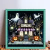 Halloween Store-11CT Stamped Cross Stitch 40*40cm/15.75*15.75in
