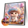 Diamond Painting-DIY Full Round Drill Cartoon Cute Pets