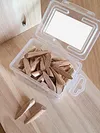50 Pack 9.5mm Solid Wood Pocket Hole Plugs Wooden Pocket Hole Plug (Pine Plugs)