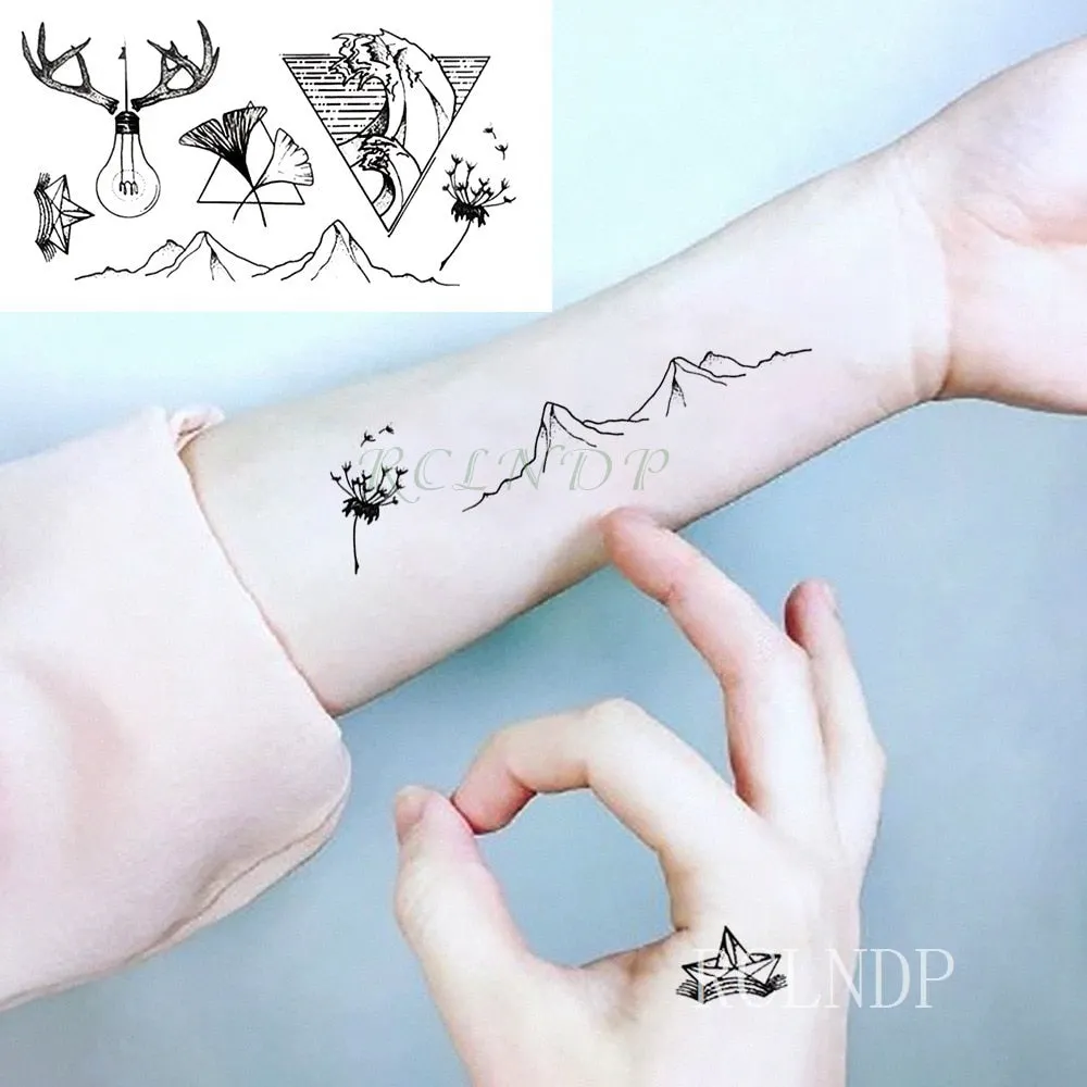 Waterproof Temporary Tattoo Sticker Swallow fly bird Flash Tatoo Fake Tatto arm leg Wrist Foot hand For Girl Men Women kids