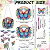 DIY Diamond Painting Double Sided 3D Wind Chime Pendant Hanging Kit