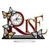 Diamond Painting Acrylic Butterfly Letter Clock Ornament