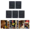 5pcs Tool Holder for Bosch/Makita 18V Lithium Battery Machine Rack (Black)