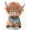 Yak-Full Embroidery 2 Strands 14CT Stamped Cross Stitch-30*40CM