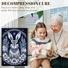 (US Local)Rabbit -11CT Stamped Cross Stitch Kit(40x60cm)