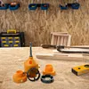 PVC Pipe Threader Kit With 1/2Inch 3/4 Inch 1 Inch Dies Pipe Threader Hand Tools