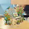 (US Local)Acrylic Special Shaped Garden Lounge Chair Table Top Diamond Painting Ornament