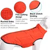 Dog Winter Coat,Puppy Puffer Jacket Warm Padded Pet Snow Vest Cute Windproof Dog Clothes Doggy Warm Waterproof Outdoor Lightweight Small Dog Hoodie