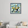 >SALE<5D DIY Full Round Drill Partial AB Diamond Painting Daisy Kit Art Decor 50x50cm