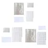 Diamond Painting Storage Book Clear Loose Leaf Self Sealing Plastic Bags