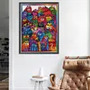 Colorful Cat - 11CT Stamped 3 Strands Cross Stitch 40*50cm/15.75*19.69in