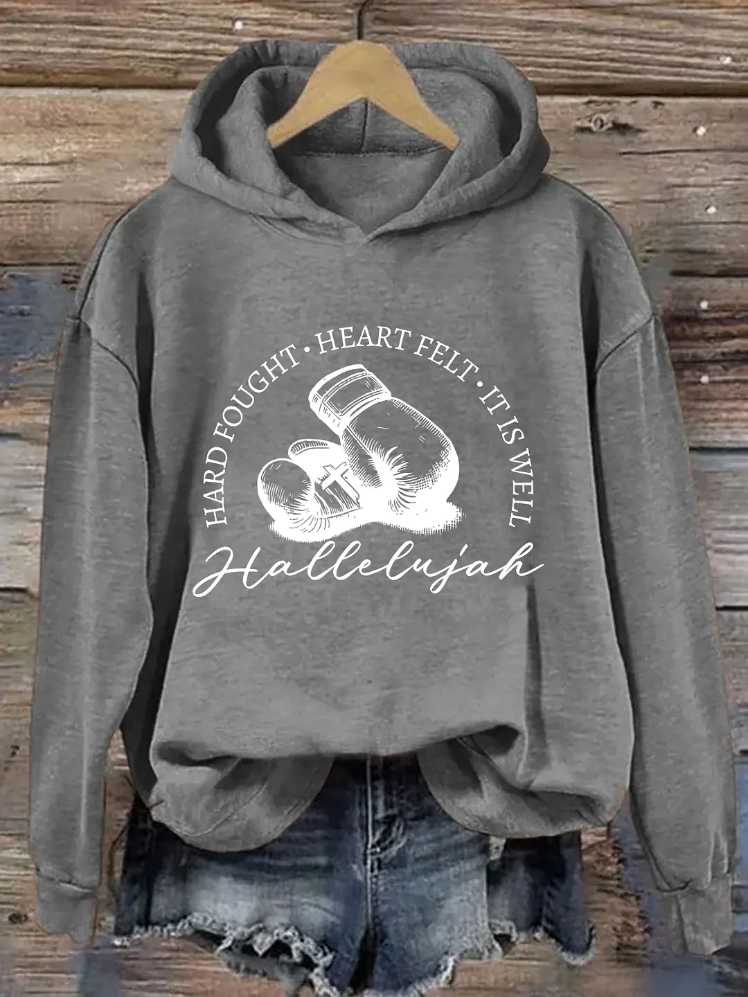 Hard Fought Hallelujah Hoodie