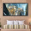 (US Local)Castle-18CT Stamped Cross Stitch Kit(80x40cm)