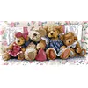 Teddy Bear-14CT Stamped Cross Stitch Kit(54*31cm)