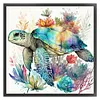 Sea Turtle - 11CT Stamped Cross Stitch 40*40cm/15.75*15.75in