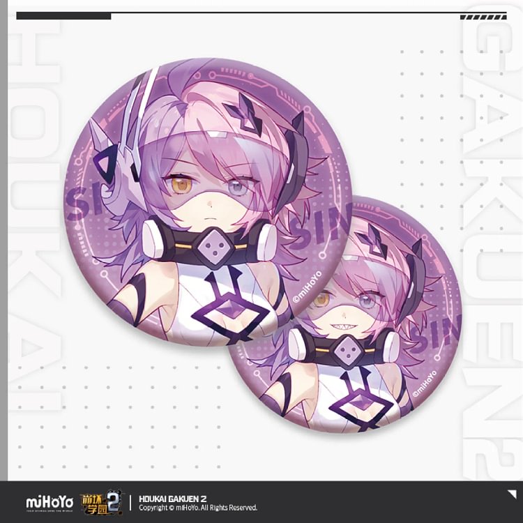 Official Honkai 2d Badges