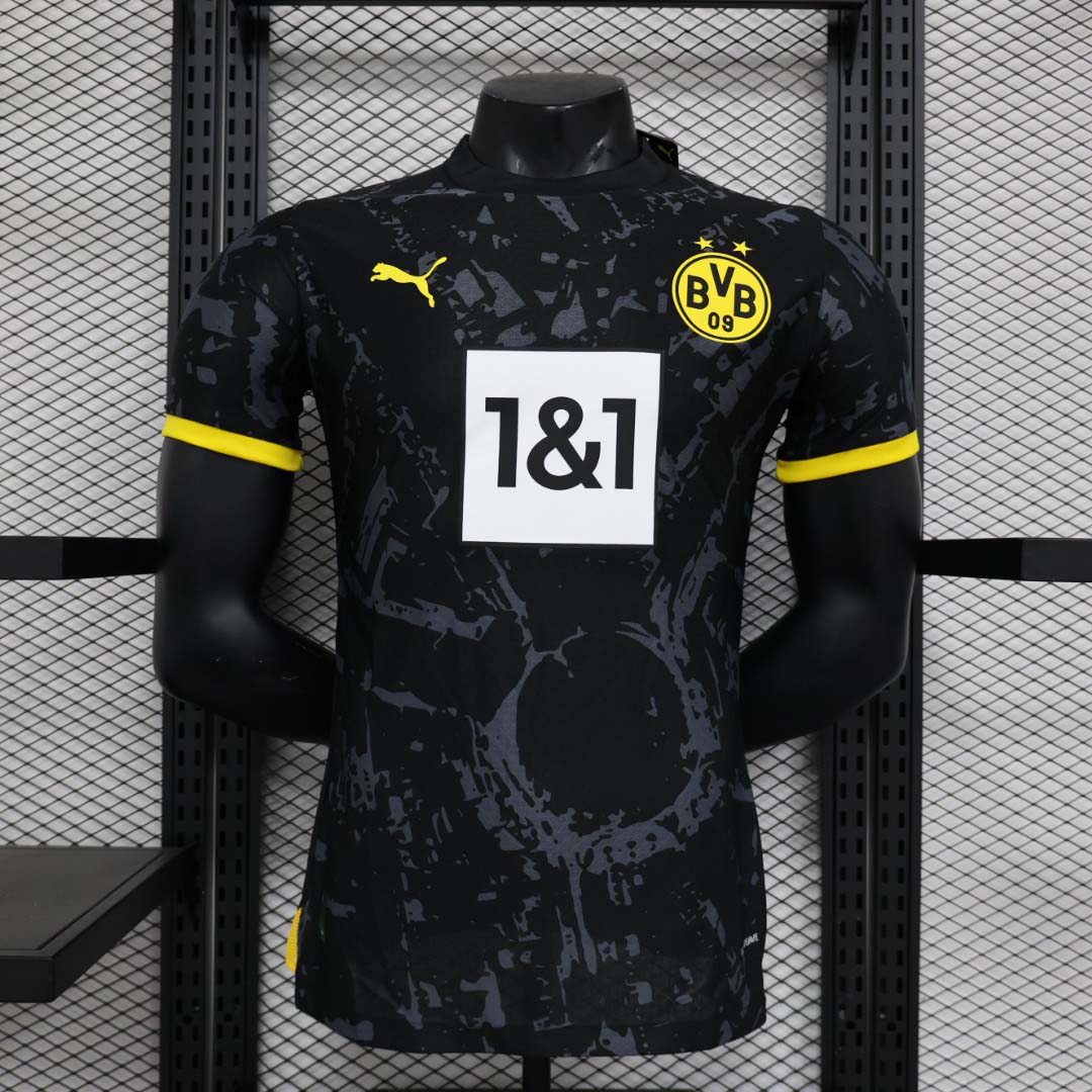 2023-2024 Player Version Dortmund Away Football Shirt 1:1 Thai Quality