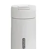 Electric Kettle 304 Stainless Steel LED Display Travel Vacuum Insulated Mug Lightweight Warmer Bottle 500ml for Camping Drivers Travel, with Buckle Lid 
