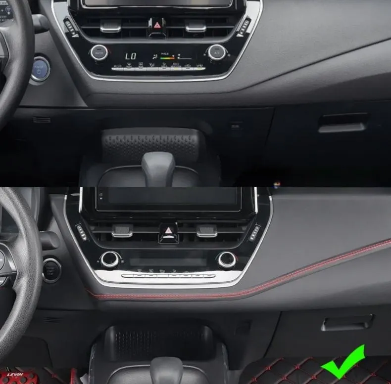 Car-specific leather interior trim strips door center console gaps dashboard trim strips  modification supplies