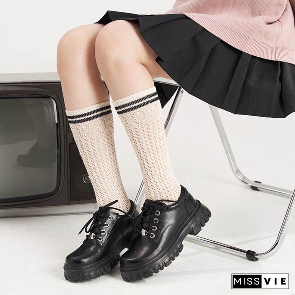 Chunky JK Mary Janes Shoes