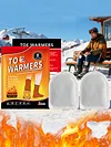 20 Pair Toe Warmers Easily Apply with Adhesive Disposable Feet Warmers Heat Pads