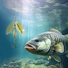 10pcs Boxed Metal Spoon Spinner Fishing Lure Artificial Bait Gift for Men Father