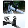 Bike Handlebar Computer Holder 360 Rotation Bike Taillight Bracket for Garmin